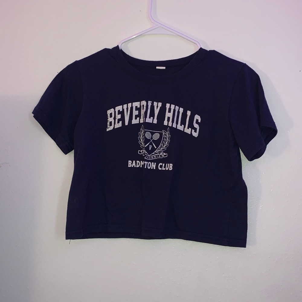 Beverly hills crop top